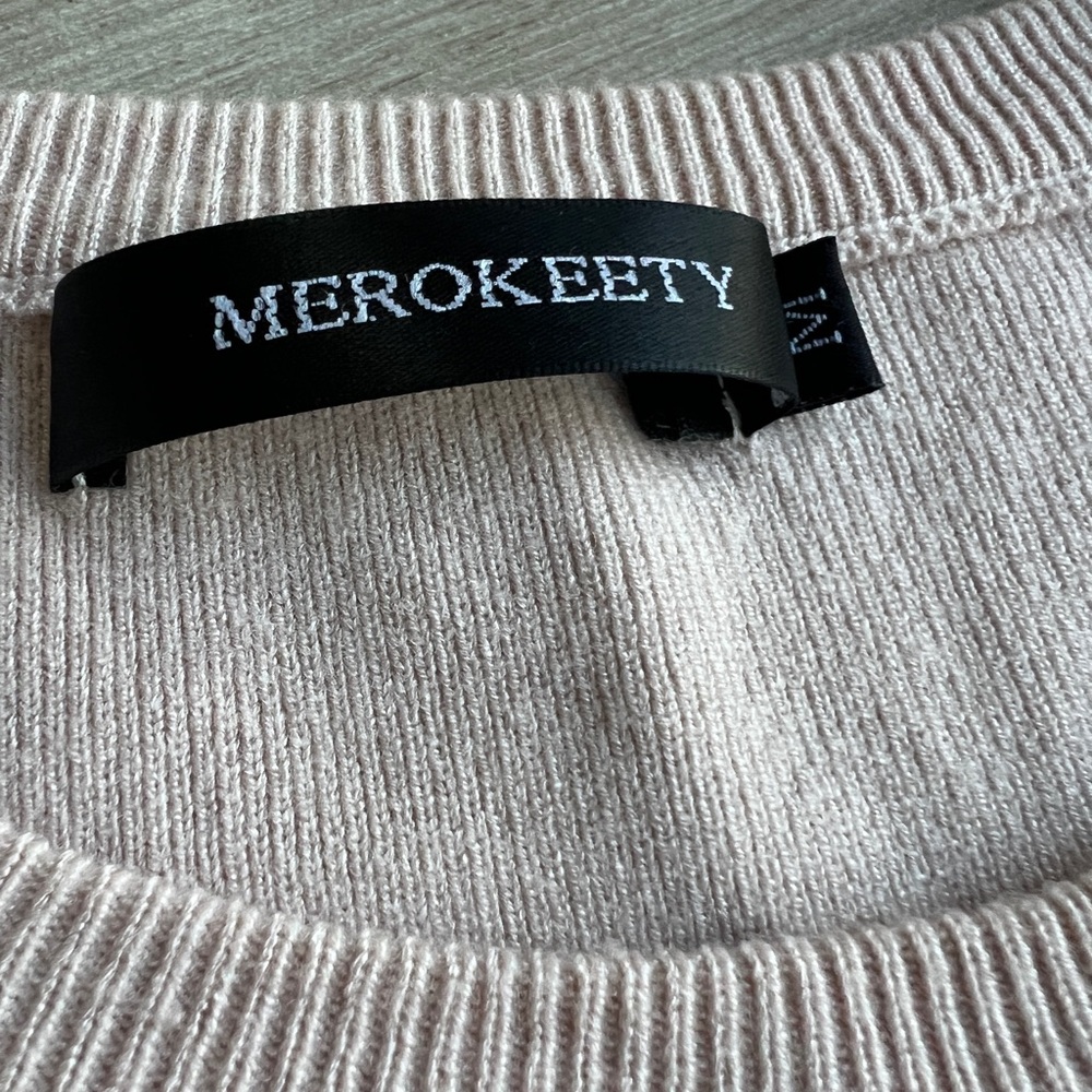 Minimalist Striped Tank Top in Tan and White - Picture 2 of 6